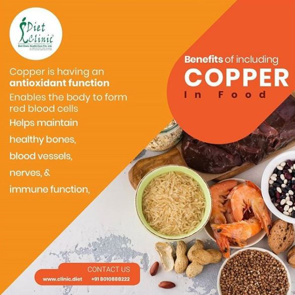 Benefits of Copper Food